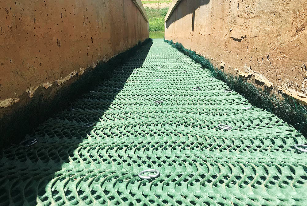 Steep Slope Armoring Erosion Control